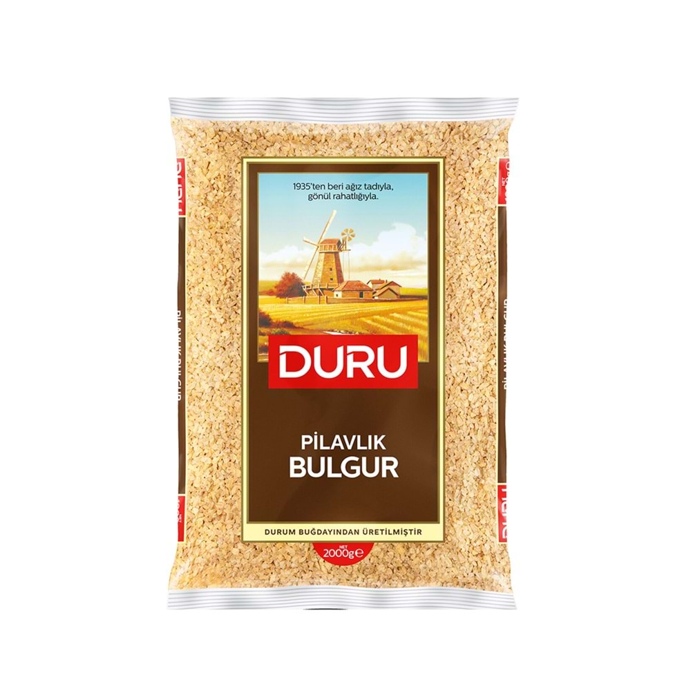 DURU PİLAVLIK BULGUR 2KG