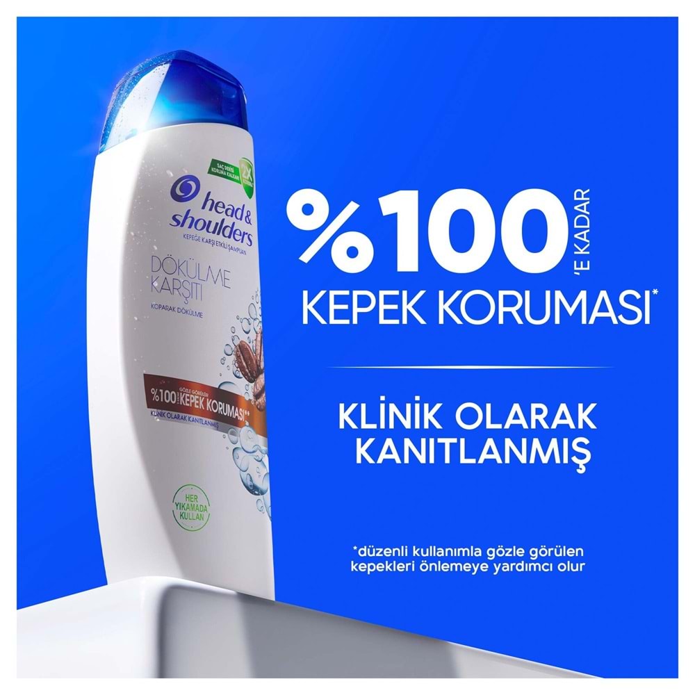 HEAD&SHOULDERS SAÇ DÖKÜLMESİNE KARŞI KAFEİN 330ML