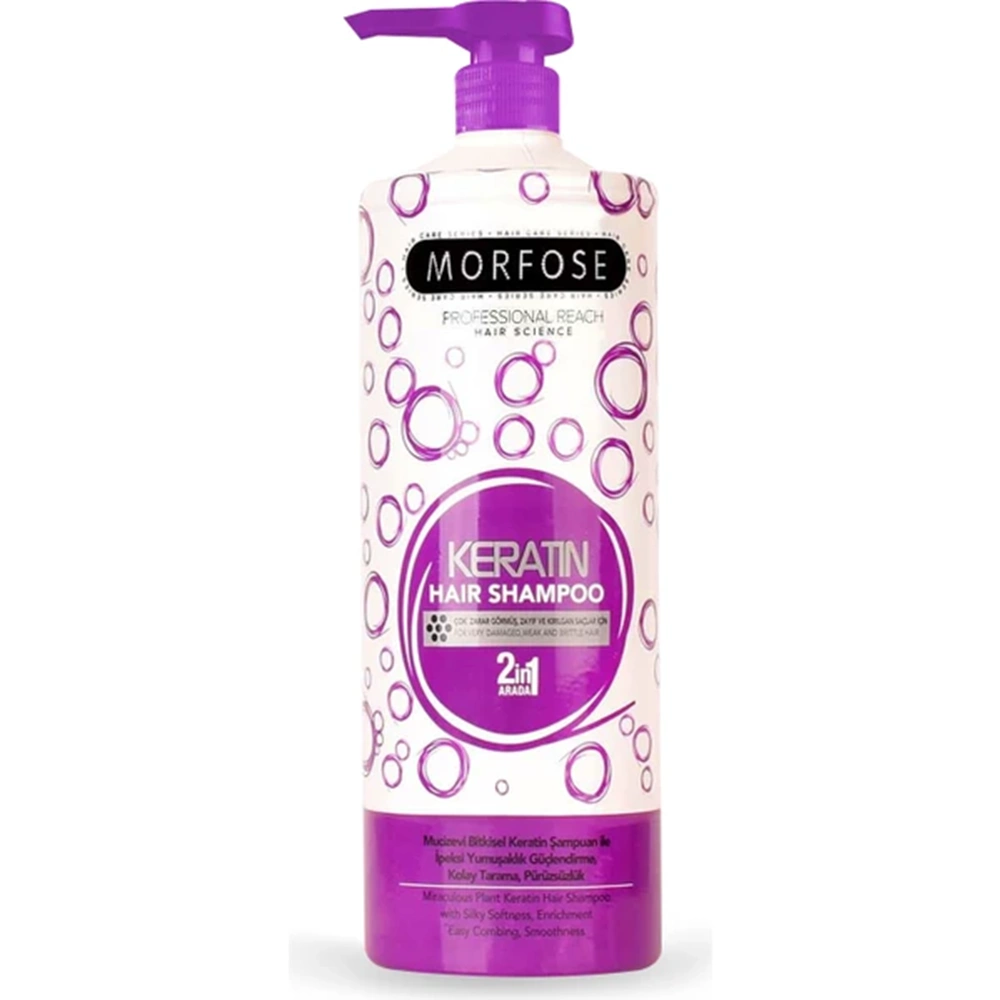 MORFOSE KERATİN 2N1 ŞAMPUAN 1000ML
