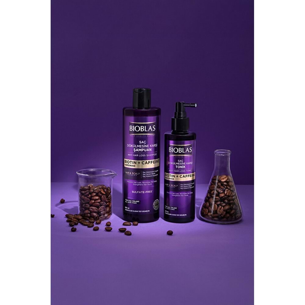 BIOBLAS BİOTİN-CAFFEİN ŞAMPUAN 400ML