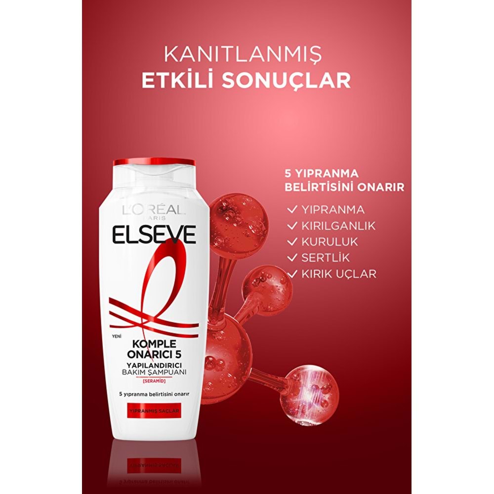 ELSEVE KOMPLE ONARICI 5 ŞAMPUAN 300ML