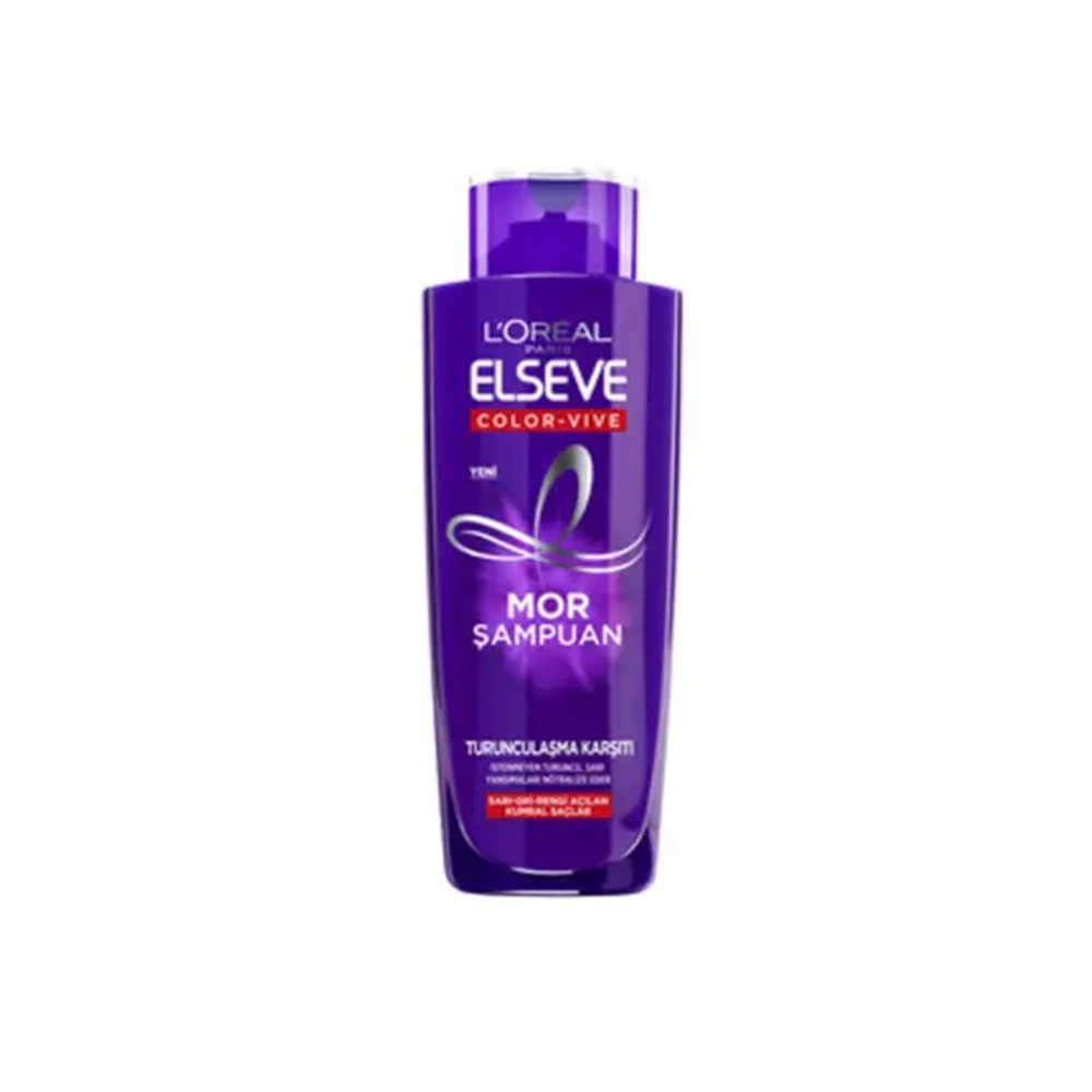 ELSEVE TURUNCULAŞMA KARŞITI MOR ŞAMPUAN 100ML