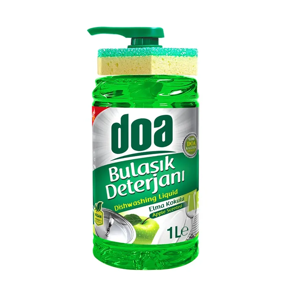 DOA BULAŞIK DETERJANI SÜNGER ELMA 1000ML