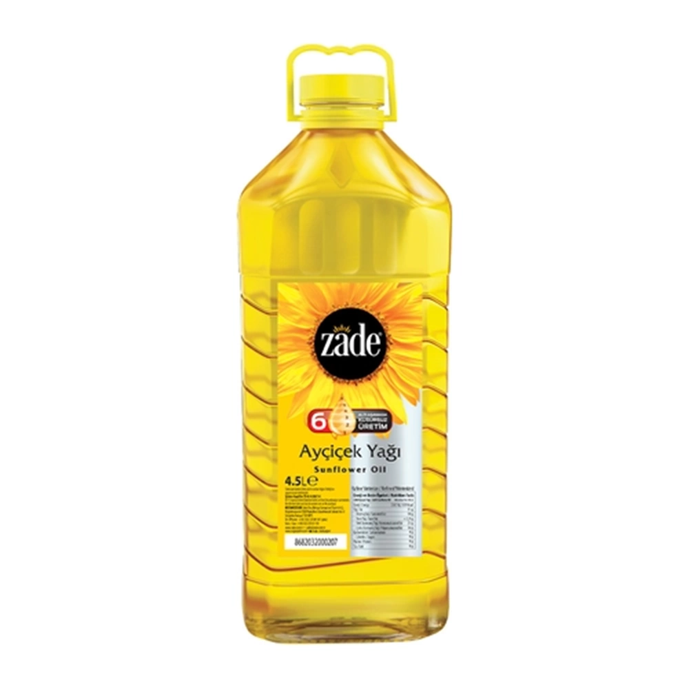 ZADE AYÇİÇEK YAĞI 4,5LT