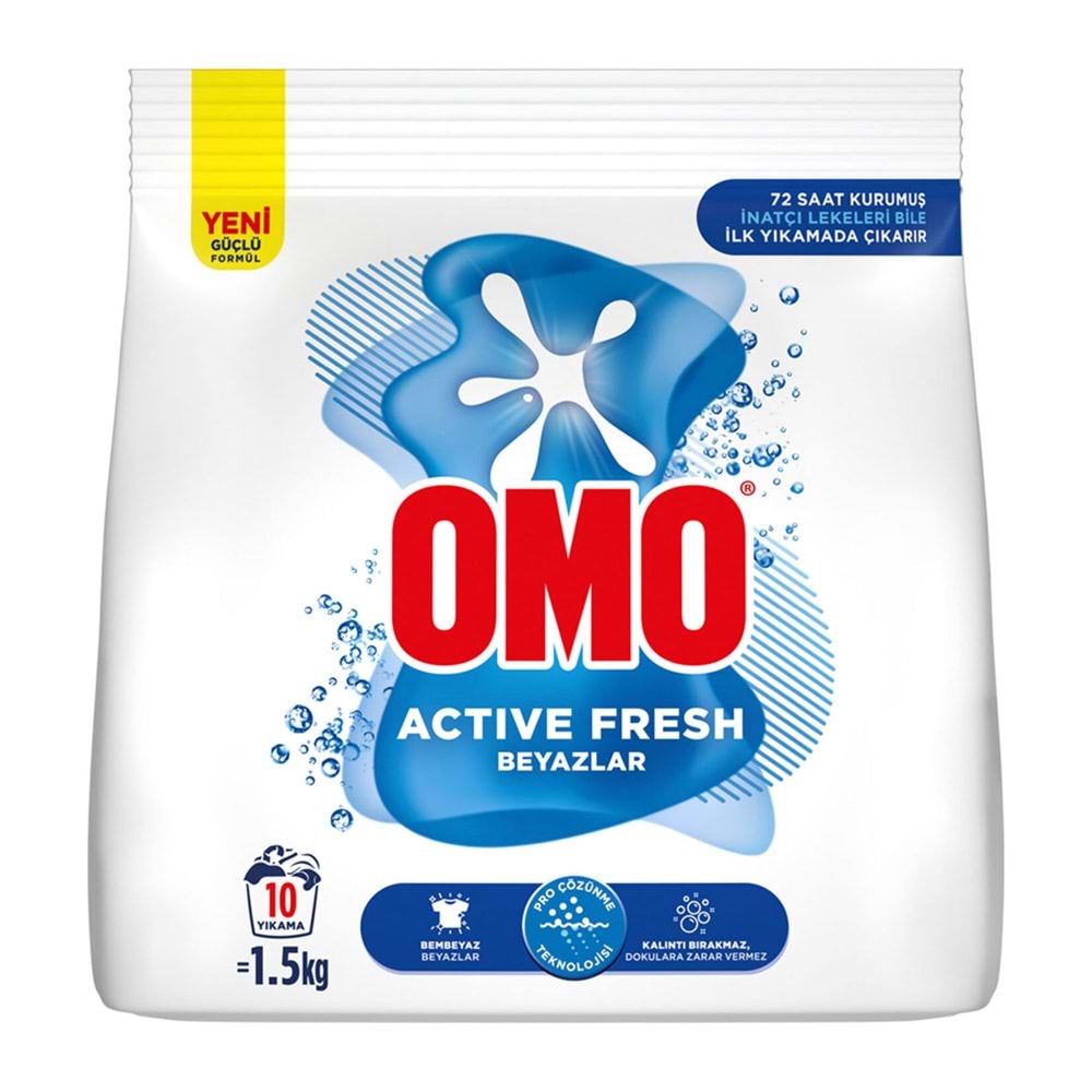 OMO ACTIVE BEYAZLAR 1.5KG