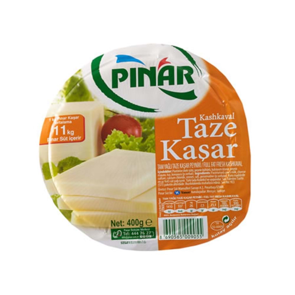 PINAR TAZE KAŞAR 400GR
