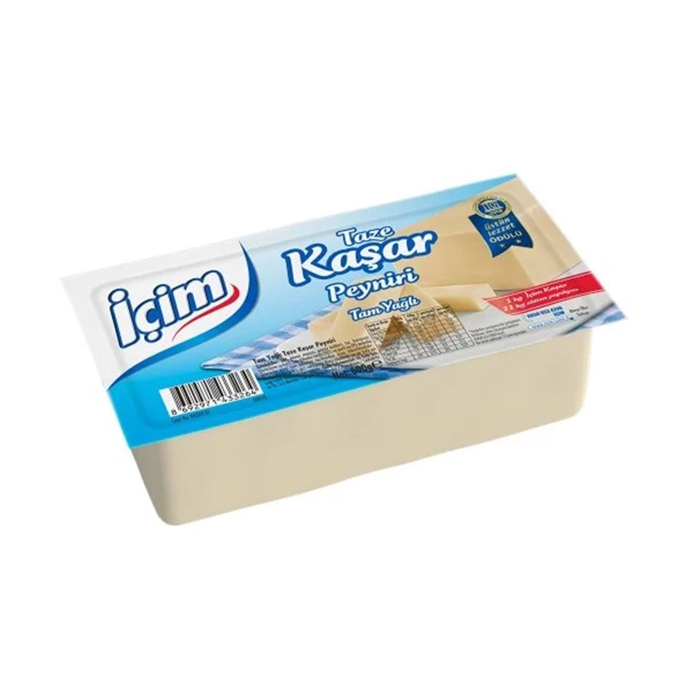 İÇİM KAŞAR PEYNİR 600GR