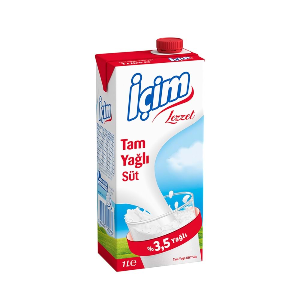 İÇİM SÜT 3.5 TAM YAĞLI 1LT