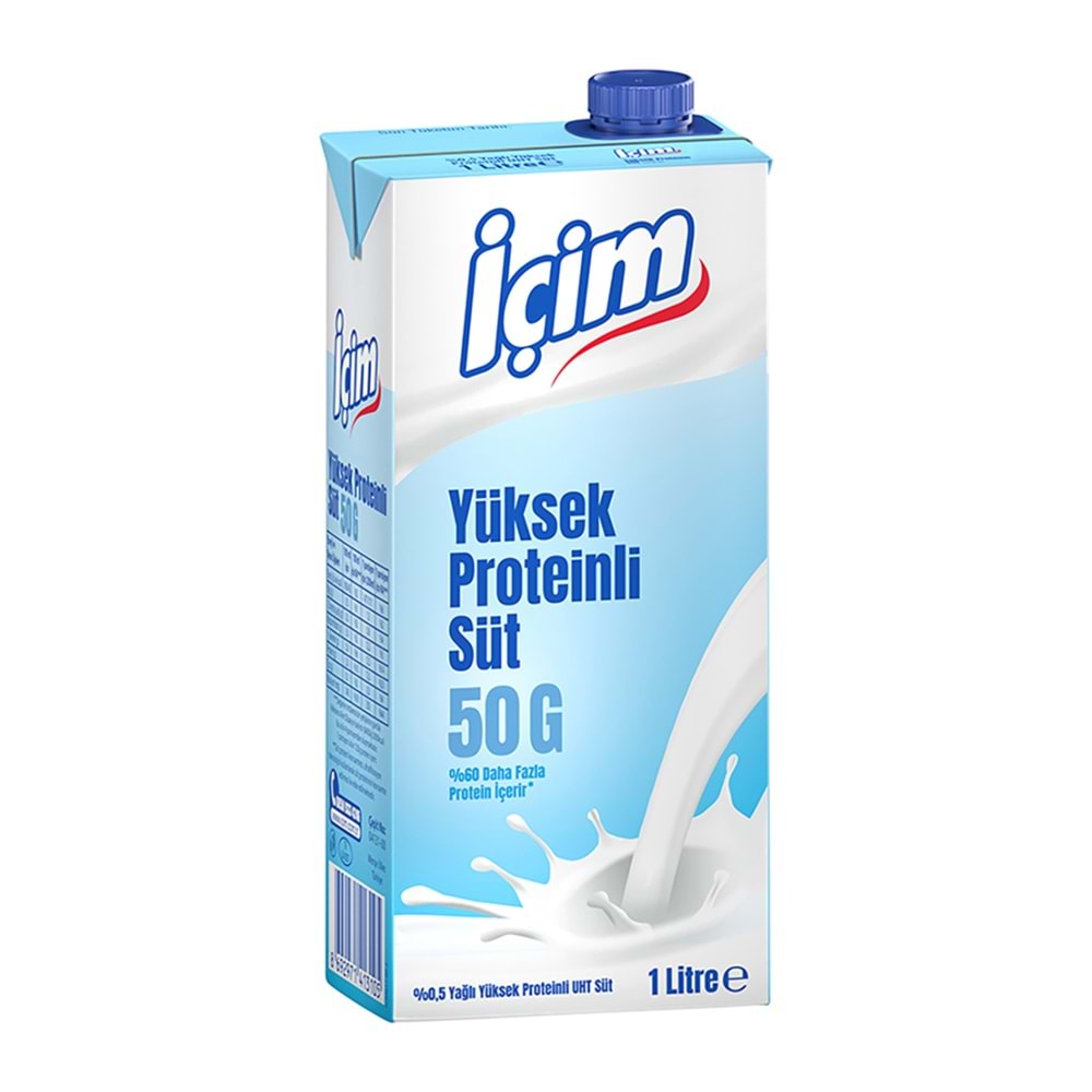 İÇİM YÜKSEK PROTEİNLİ SÜT 1LT