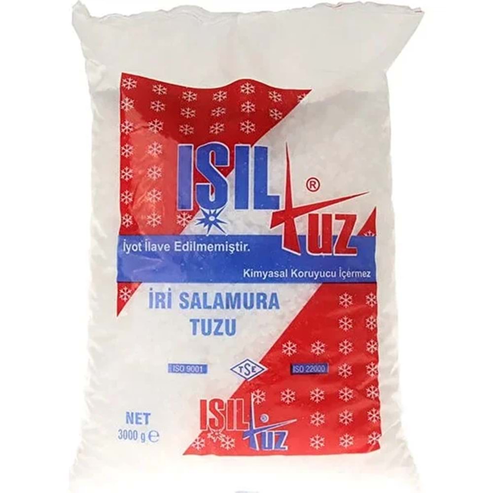 IŞIL SALAMURA KAYA TUZU 3KG