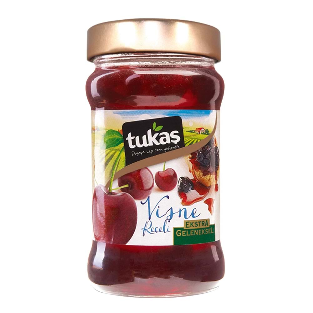 TUKAŞ REÇEL VİŞNE EKSTRA 380GR
