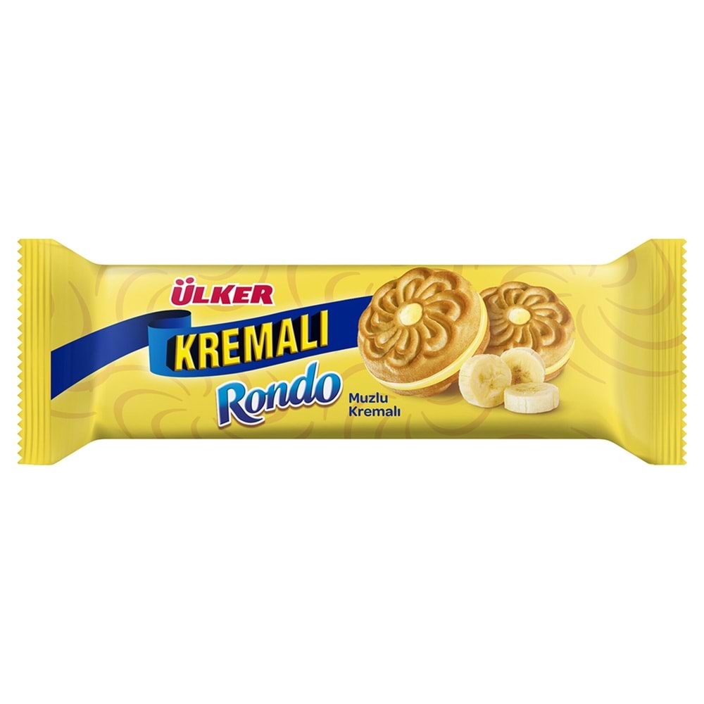 ÜLKER KREMALI BİSKÜVİ MUZLU 61GR