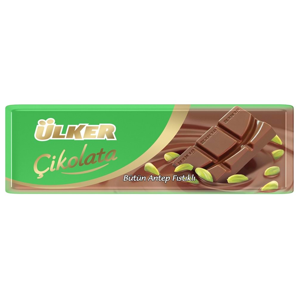 ÜLKER BATON ÇİKOLATA ANTEPFISTIKLI SÜTLÜ 30GR