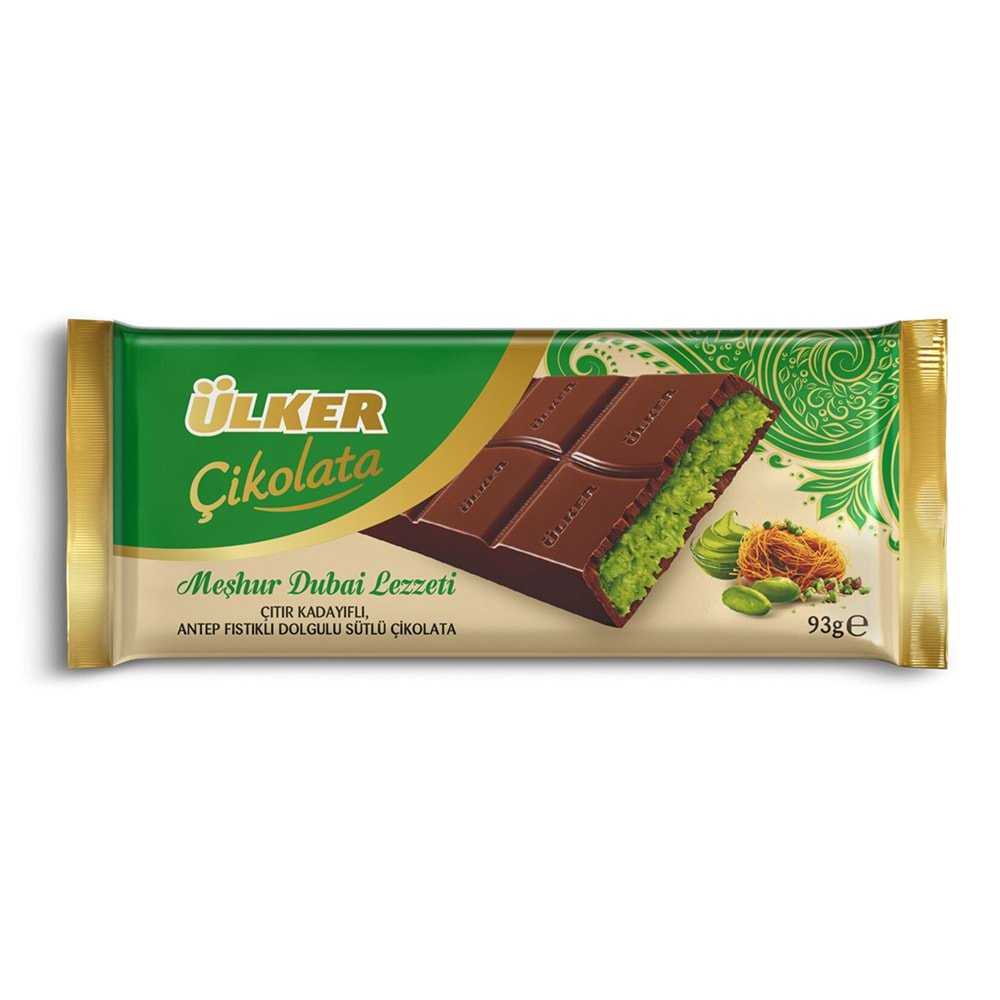 ÜLKER ÇİKOLATA KADAYIF DUBAİ LEZZETİ 93GR