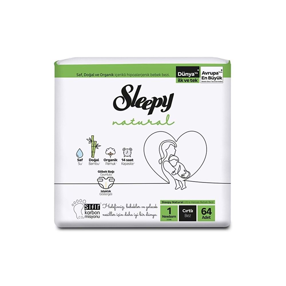 SLEEPY YENİDOĞAN NO:1 64 ADET