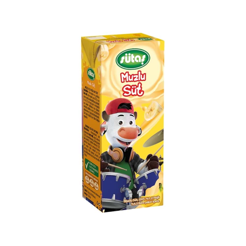 SÜTAŞ MUZ SÜT 180ML