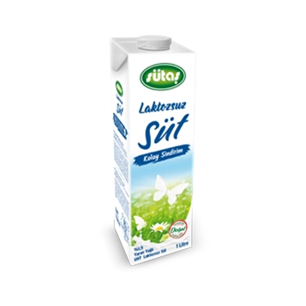 SÜTAŞ LAKTOZSUZ SÜT 1LT