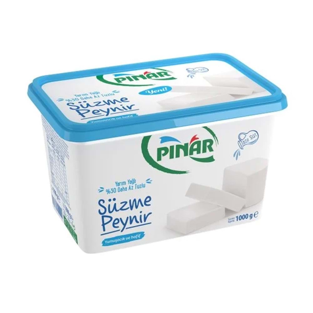 PINAR SÜZME PEYNİR DÜŞÜK YAĞLI 1000GR