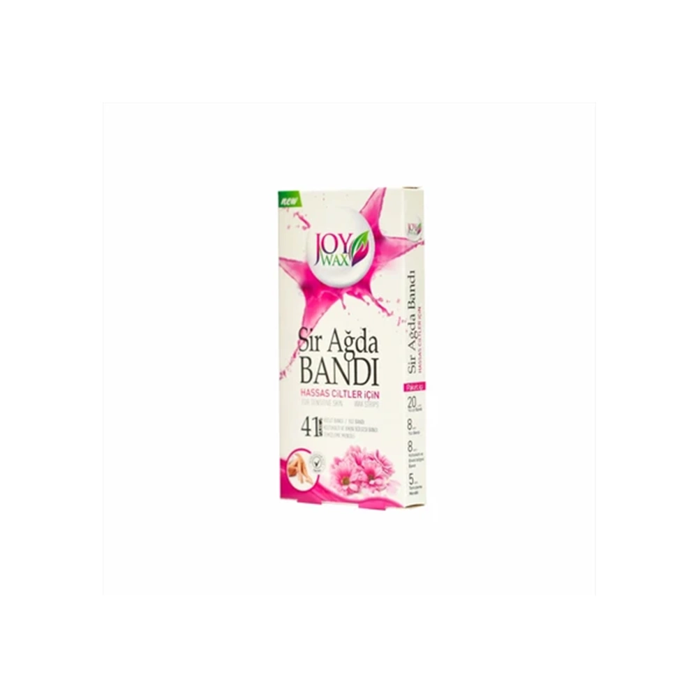 JOY WAX AĞDA BANDI PUDRALI (HASSAS CİLT) 41Lİ