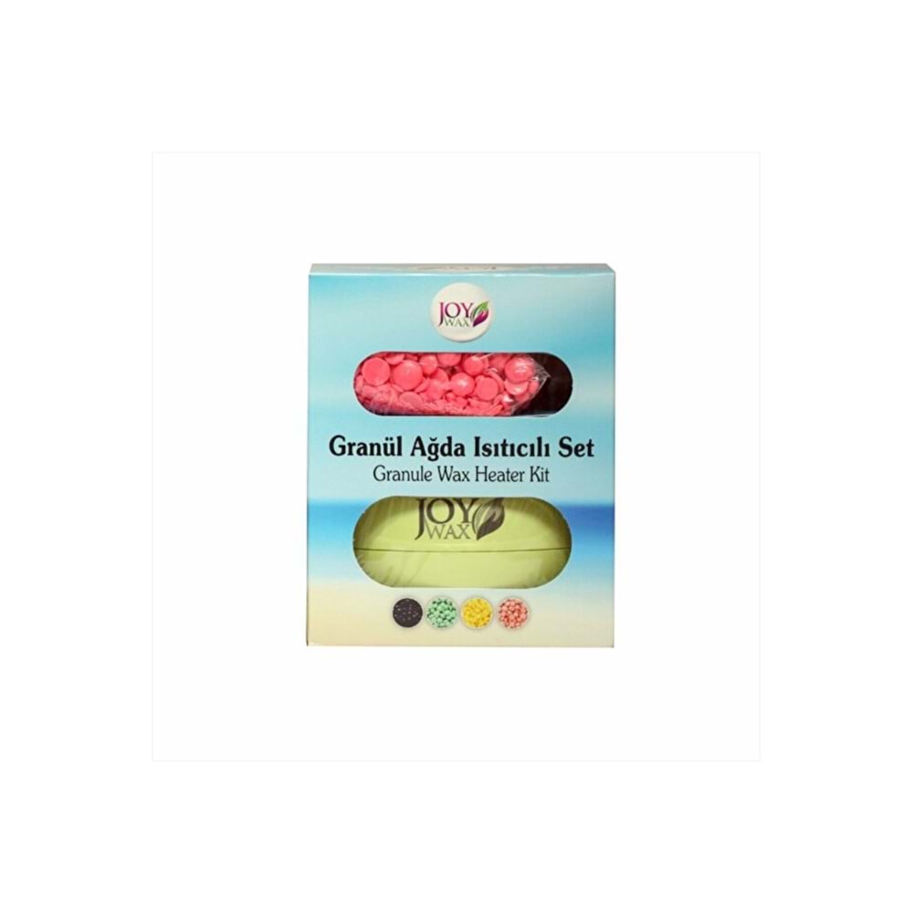 JOY WAX GRANÜL AĞDA ISITICILI SET FUŞYA PEMBE