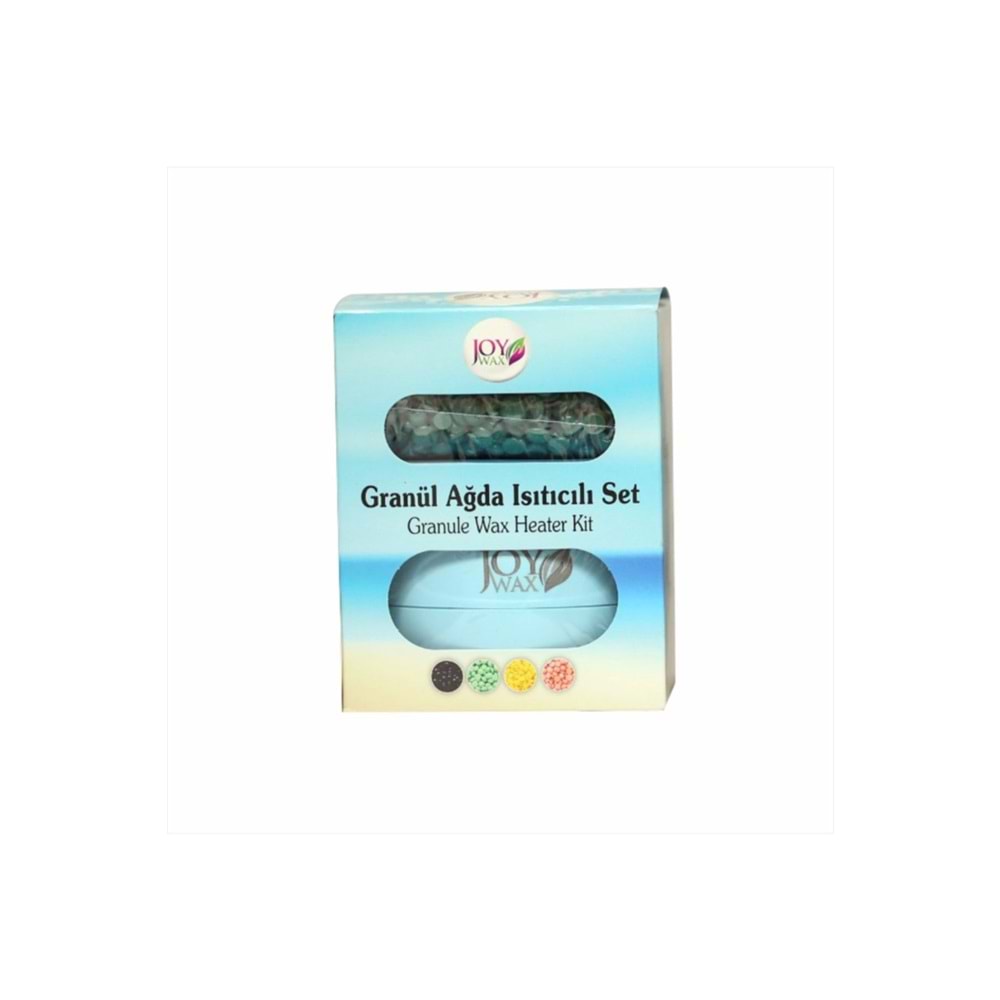 JOY WAX GRANÜL AĞDA ISITICILI SET MAVİ