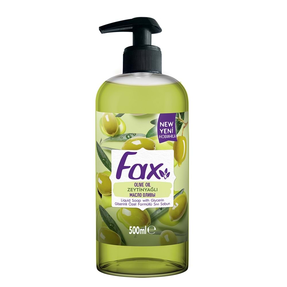 FAX SIVI SABUN ZEYTİNYAĞLI 500ML