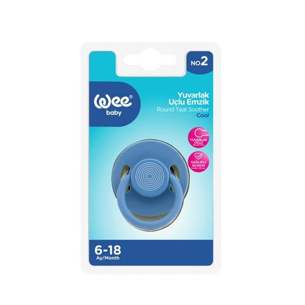 WEE BABY COOL YUVARLAK UÇLU EMZİK NO:2