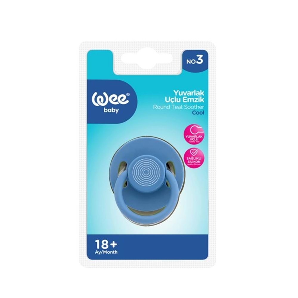 WEE BABY COOL YUVARLAK UÇLU EMZİK NO:3
