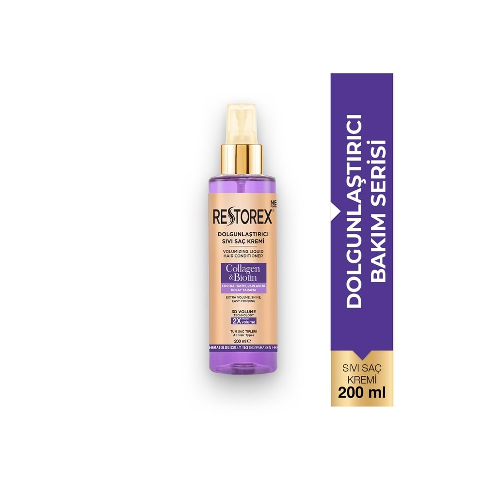 RESTOREX 200ML KOLAJEN BIOTIN SIVI SAÇ KREMİ