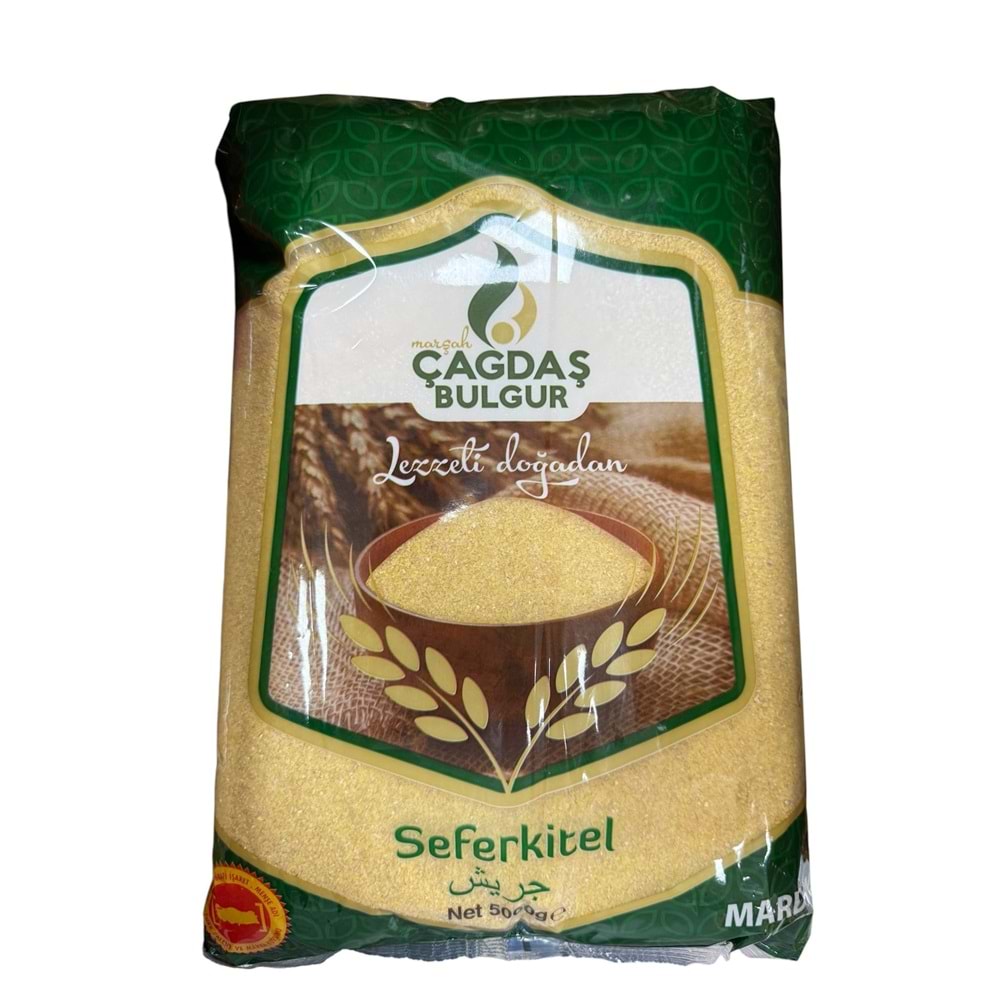 ÇAĞDAŞ SEFERKİTEL BULGUR 5KG