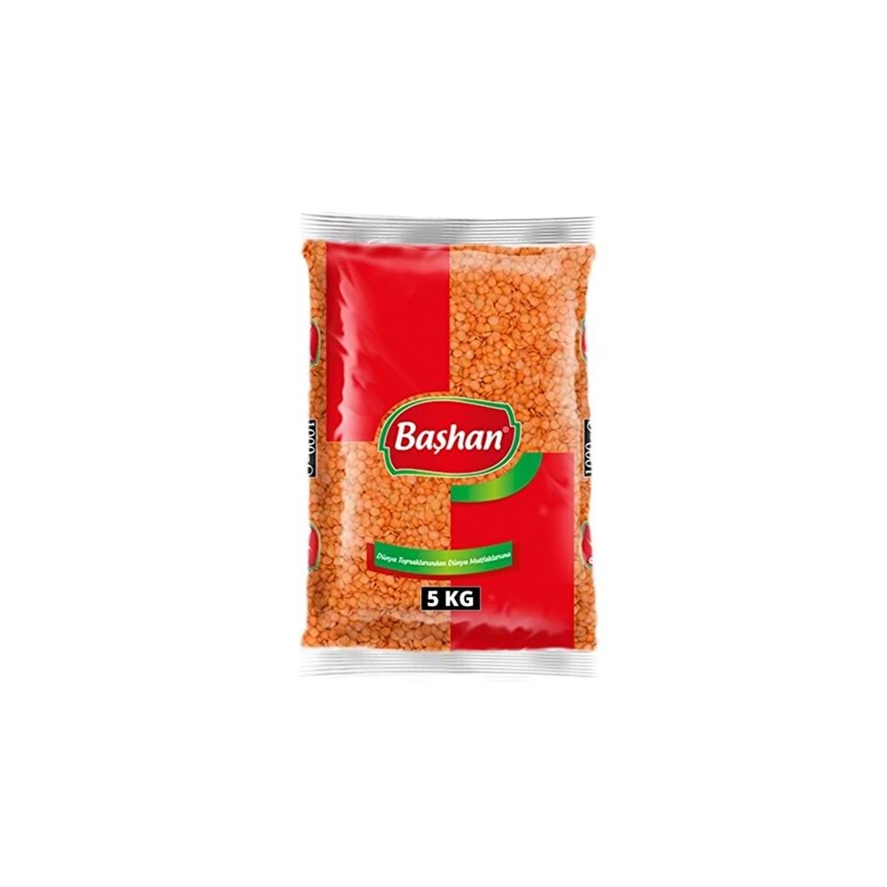 BAŞHAN KIRMIZI MERCİMEK 5KG