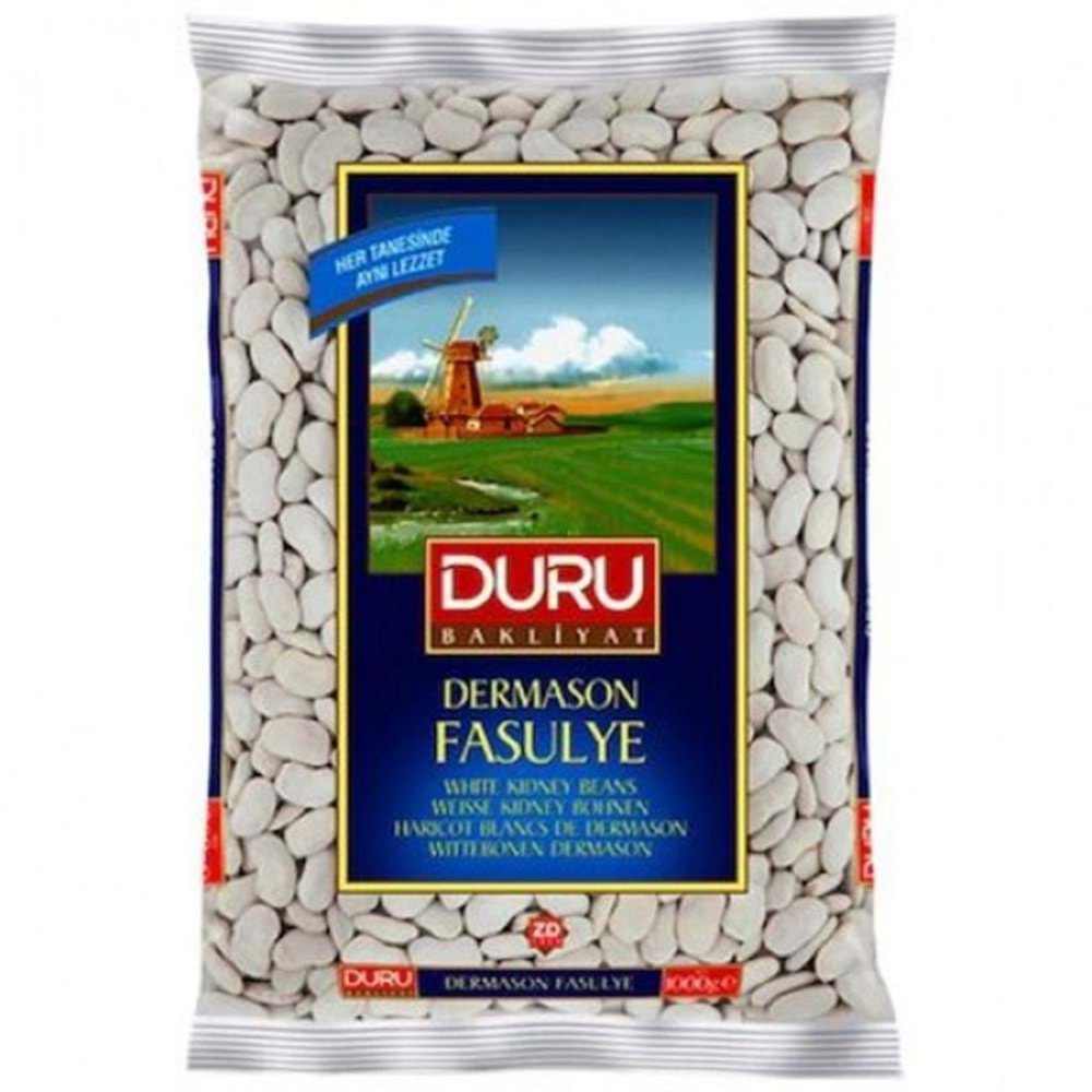 DURU KURU FASULYE 6MM 1KG
