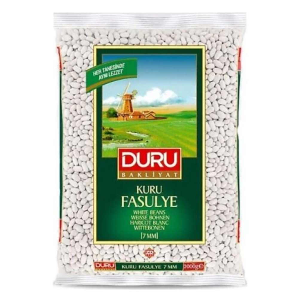 DURU KURU FASULYE 7MM 2KG