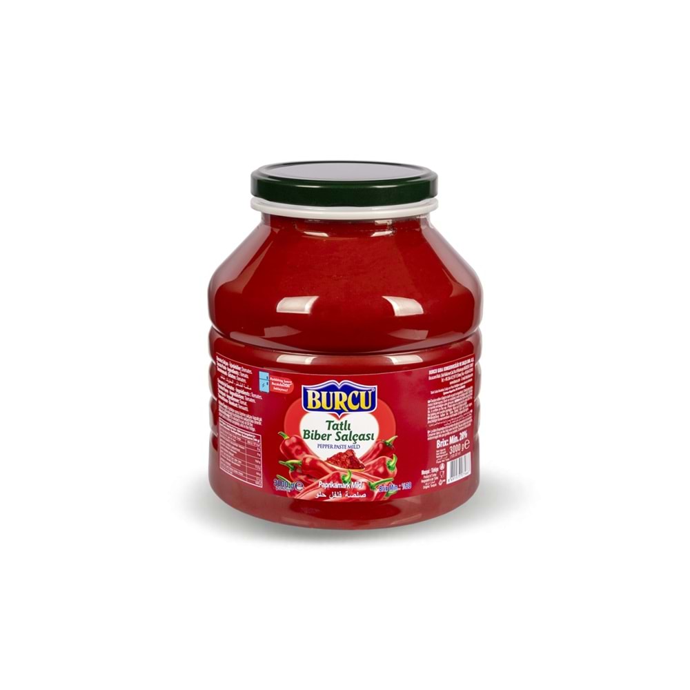 BURCU ACI BİBER SALÇASI 3200GR PET