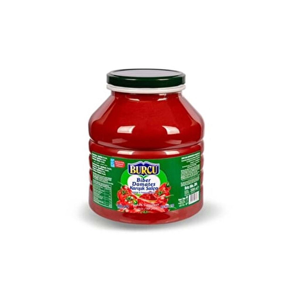 BURCU TATLI BİBER SALÇASI 3200GR PET