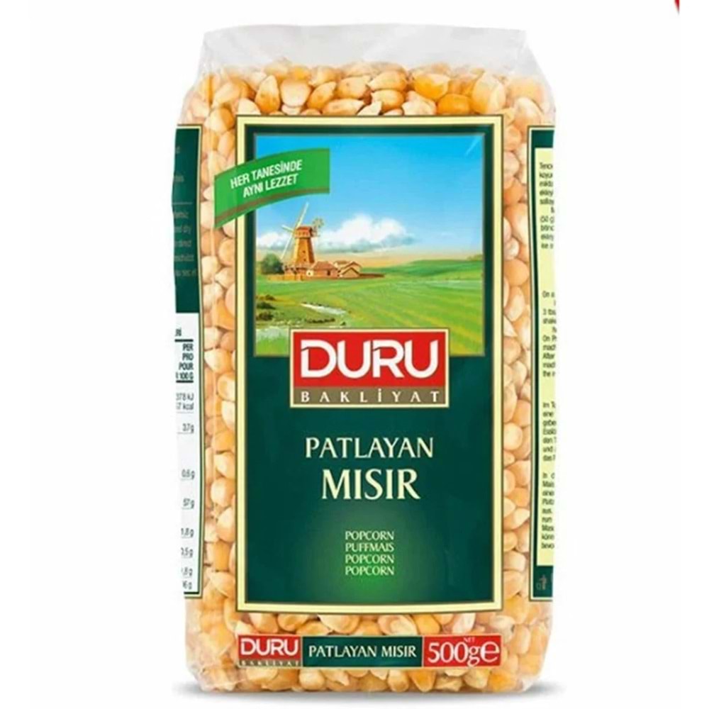 DURU PATLAYAN MISIR 500GR