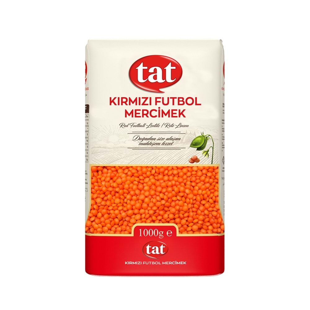 TAT KIRMIZI MERCİMEK FUTBOL 1KG