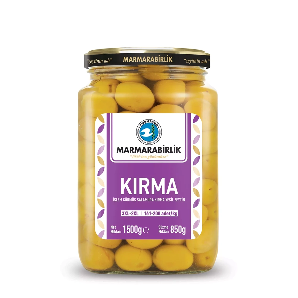 MARMARABİRLİK KIRMA 3XL 850GR CAM