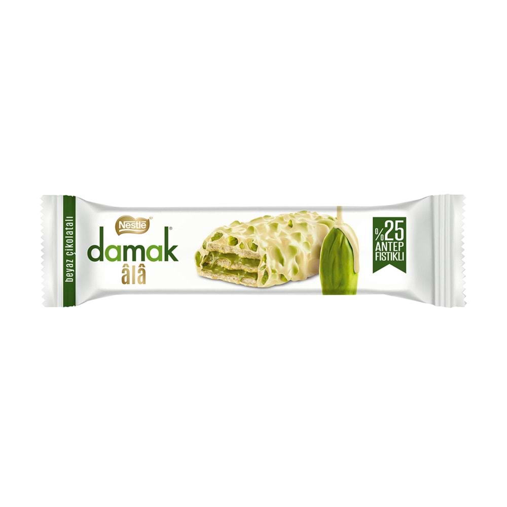 DAMAK ALA BEYAZ ÇİKOLATALI GOFRET 30GR