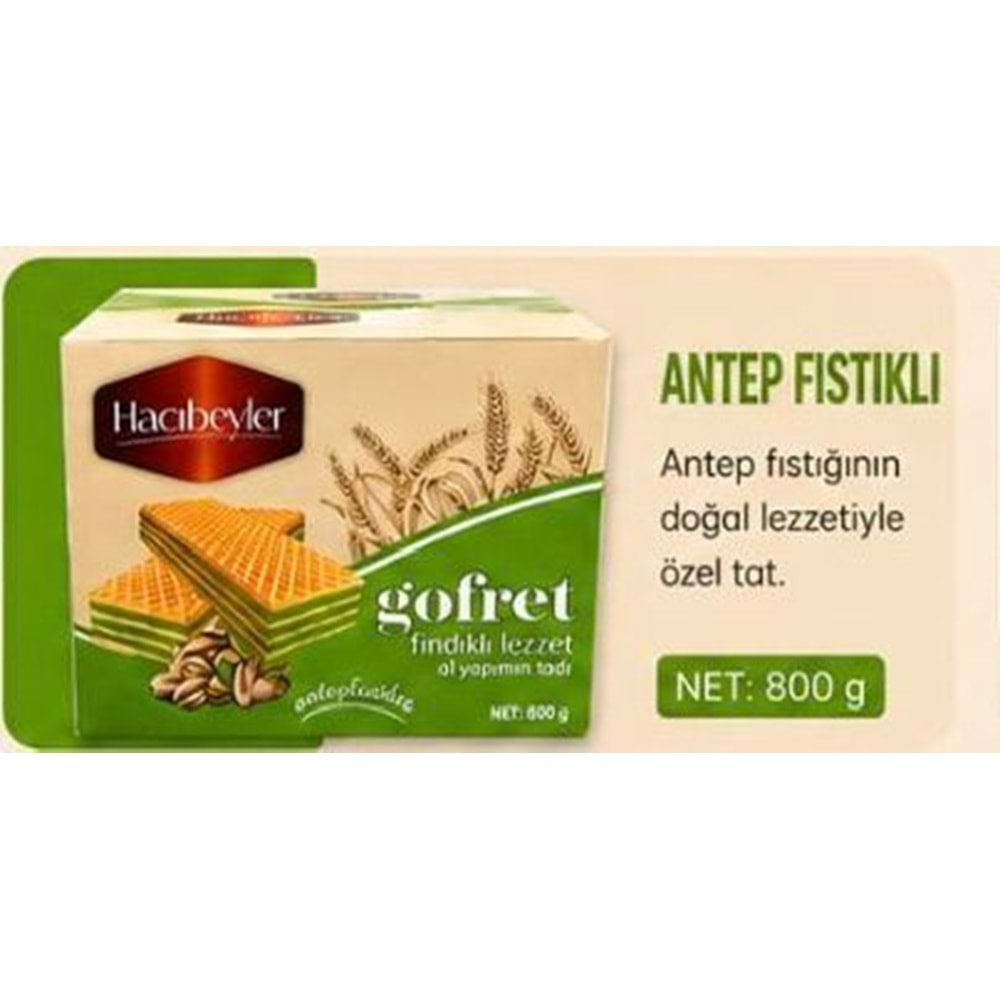 HACIBEYLER GOFRET ANTEPFISTIKLI