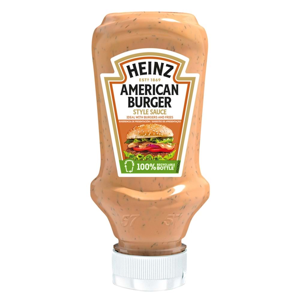 HEİNZ AMERICAN BURGER SOSU 230GR