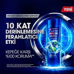 CLEAR COOL SPORT MENTHOL 350ML