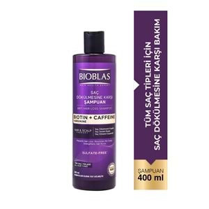 BIOBLAS BİOTİN-CAFFEİN ŞAMPUAN 400ML
