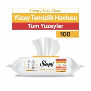 SLEEPY YÜZEY TEMİZLEME HAVLUSU ARAP SABUNU 100LÜ