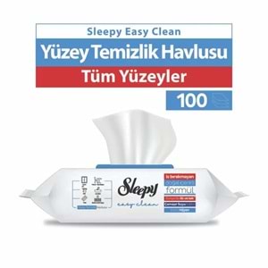 SLEEPY YÜZEY TEMİZLEME HAVLUSU ÇAMAŞIR SUYU 100LÜ