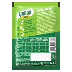 KNORR ÇABUK ÇORBA 19GR