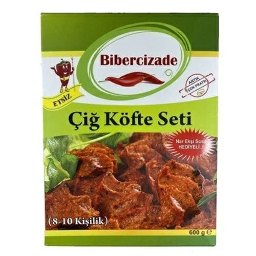 BİBERCİZADE ÇİĞ KÖFTE SETİ ETSİZ
