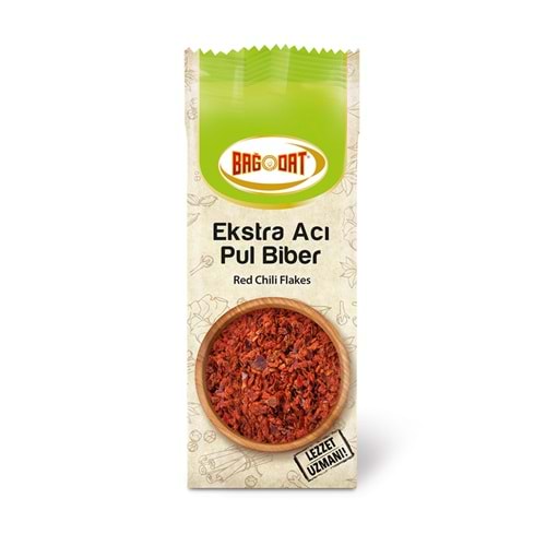 BAĞDAT EXTRA ACI PUL BİBER 80GR