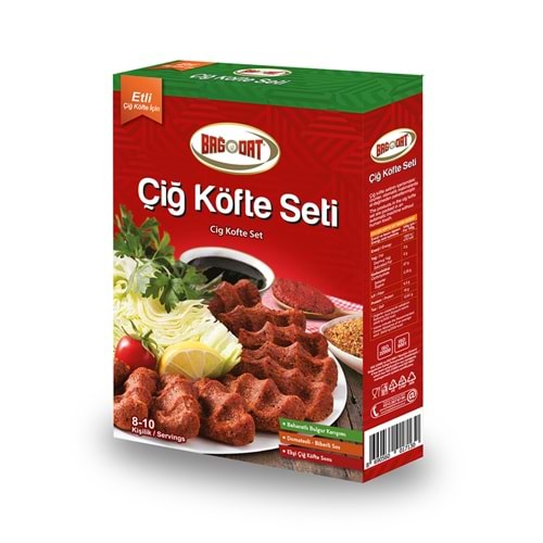 BAĞDAT CİĞ KÖFTE SETİ ETLİ 500