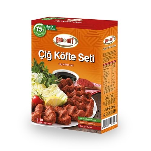 BAĞDAT ÇİĞ KÖFTE SETİ ETSİZ